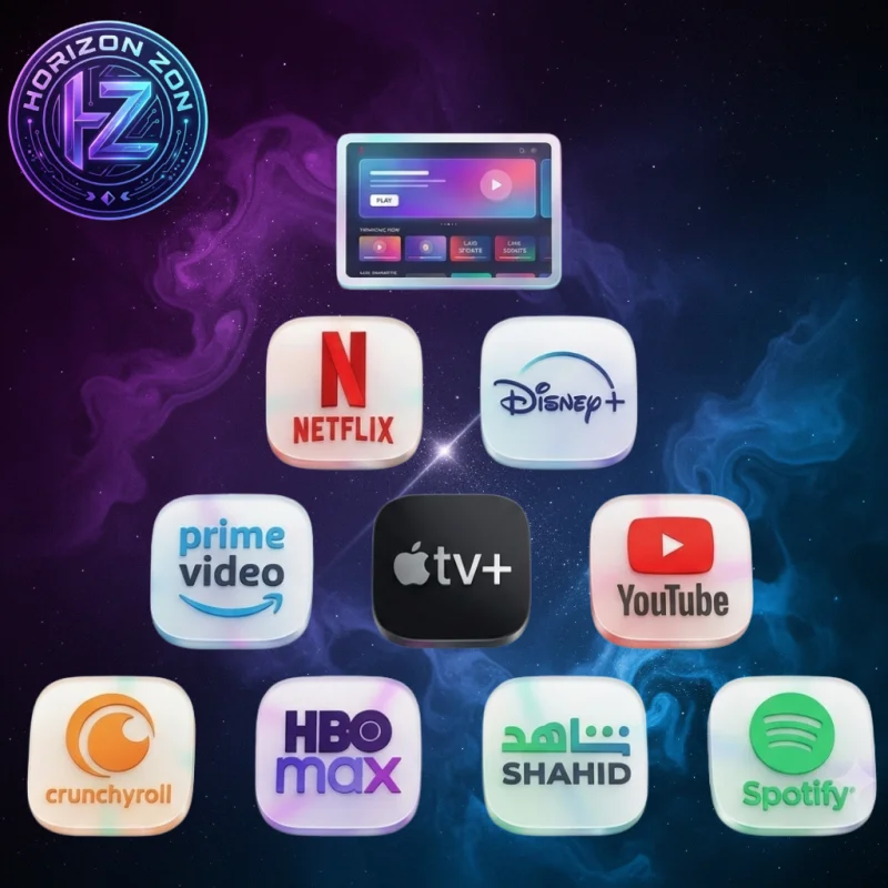 اشتراكات الشاشة